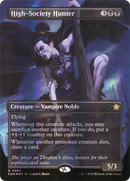 {@R} High-Society Hunter (Borderless) (Mana Foil) [Foundations][FDN 384]