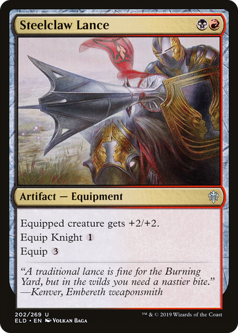 {C} Steelclaw Lance [Throne of Eldraine][ELD 202]