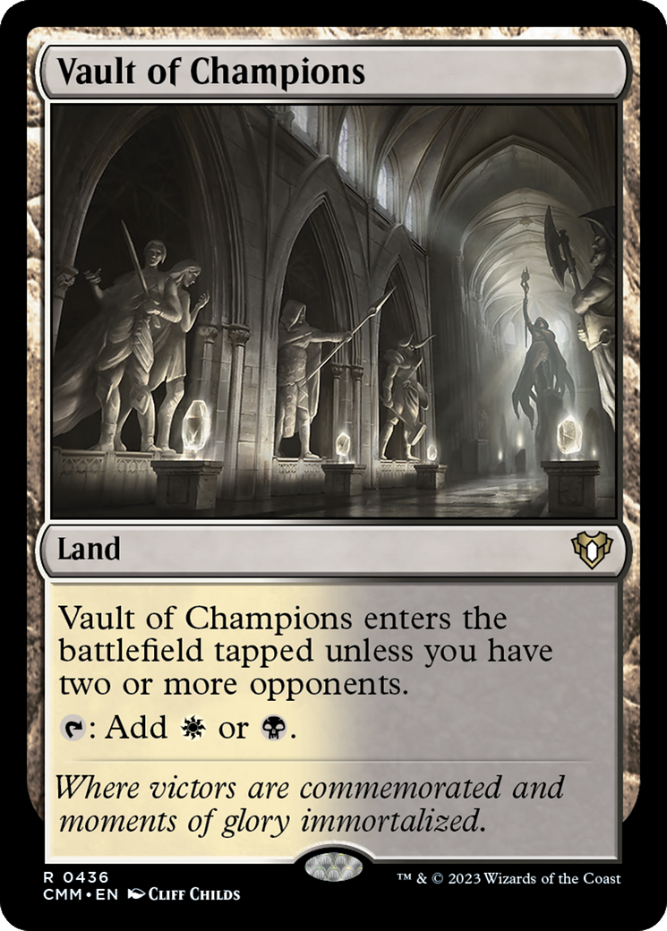 {R} Vault of Champions [Commander Masters][CMM 436]