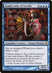 {R} Azami, Lady of Scrolls [Commander 2013][C13 031] - Misty Mountain Games