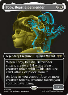 {@R} Toby, Beastie Befriender (Showcase) [Duskmourn: House of Horror][DSK 356]