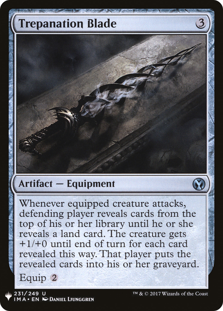 {C} Trepanation Blade [Mystery Booster][LS IMA 231]