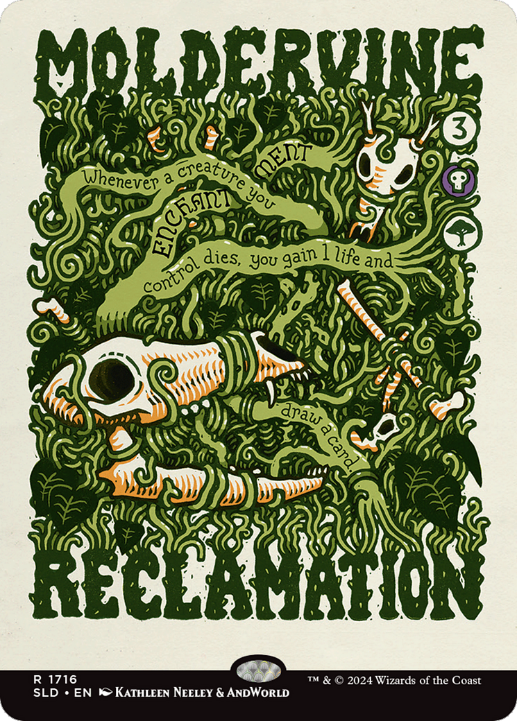 {R} Moldervine Reclamation (Rainbow Foil) [Secret Lair Drop Series][RBF SLD 1716]