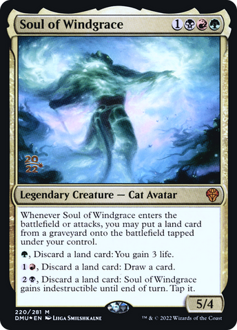 {R} Soul of Windgrace [Dominaria United Prerelease Promos][PR DMU 220]