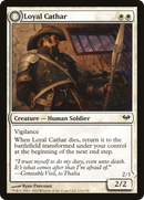 {C} Loyal Cathar // Unhallowed Cathar [Dark Ascension][DKA 013]