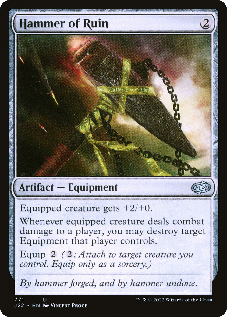 {C} Hammer of Ruin [Jumpstart 2022][J22 771]