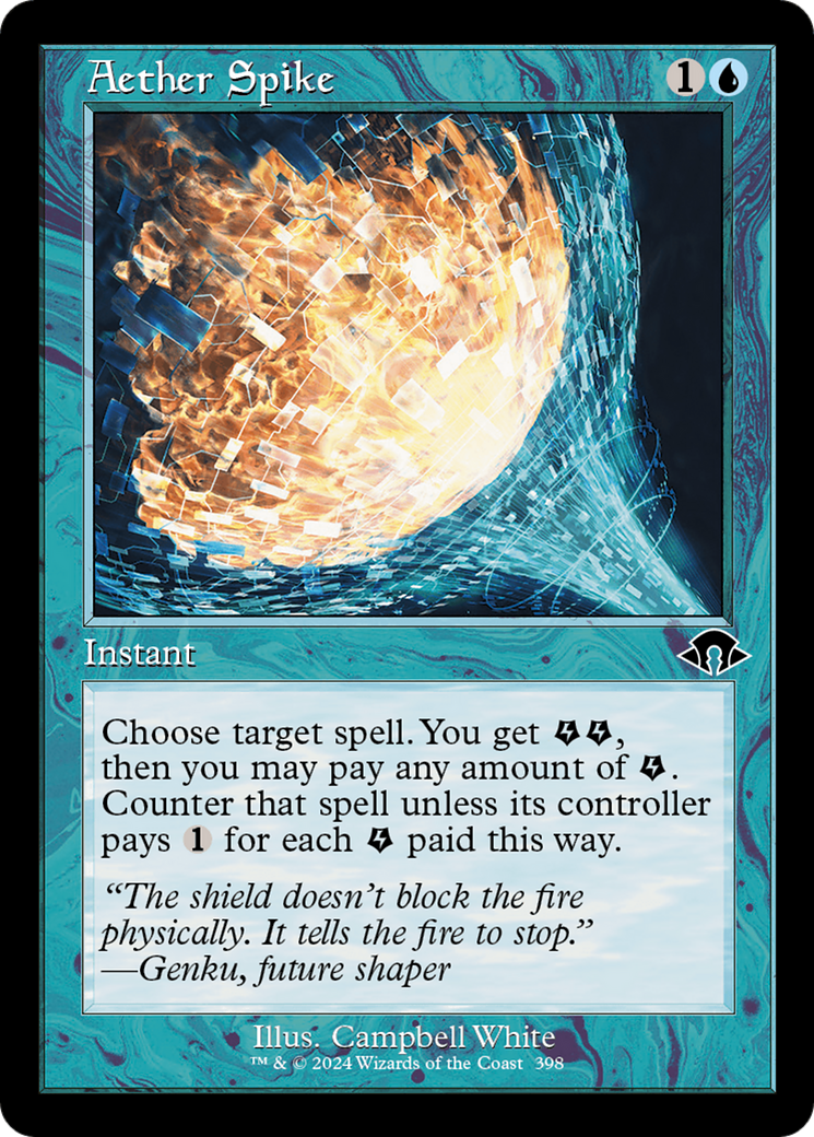 {C} Aether Spike (Retro Frame) [Modern Horizons 3][MH3 398]
