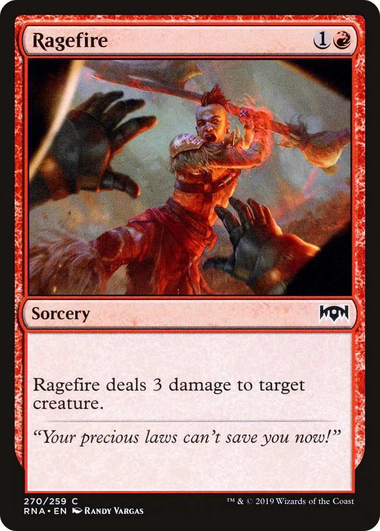 {C} Ragefire [Ravnica Allegiance][RNA 270]
