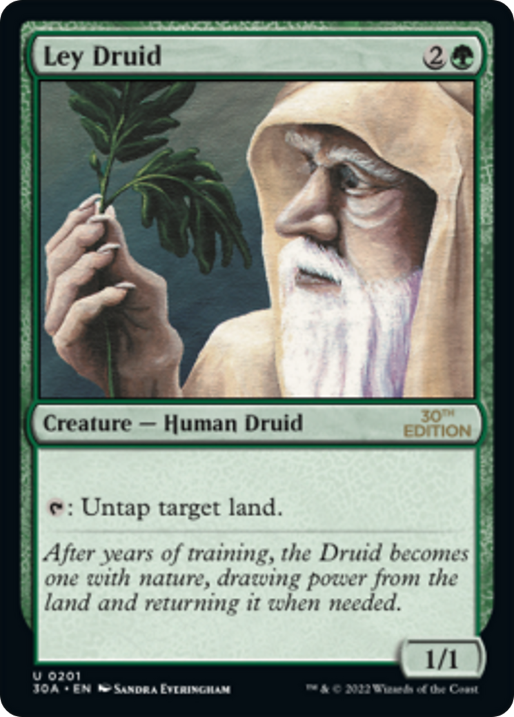 {C} Ley Druid [30th Anniversary Edition][30A 201]