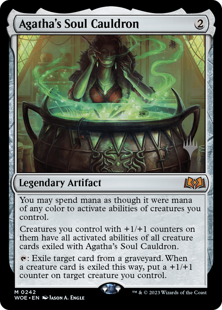 {@R} Agatha's Soul Cauldron (Promo Pack) [Wilds of Eldraine Promos][PP WOE 242]