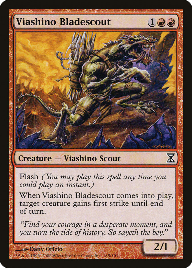 {C} Viashino Bladescout [Time Spiral][TSP 185]