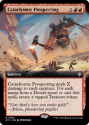 {R} Cataclysmic Prospecting (Extended Art) [Outlaws of Thunder Junction Commander][OTC 060]