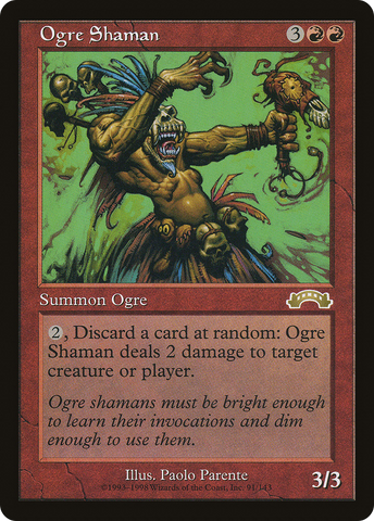 {R} Ogre Shaman [Exodus][EXO 091]