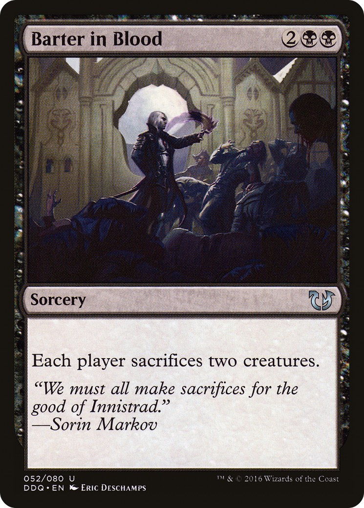 {C} Barter in Blood [Duel Decks: Blessed vs. Cursed][DDQ 052]