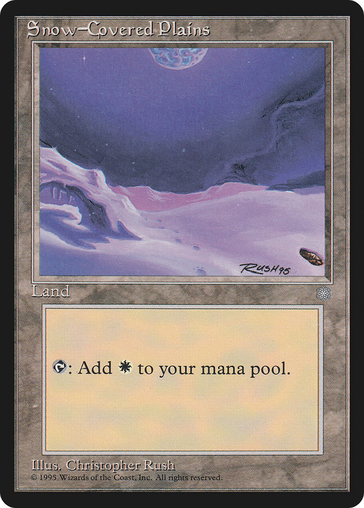 {B}[ICE 367] Snow-Covered Plains [Ice Age]