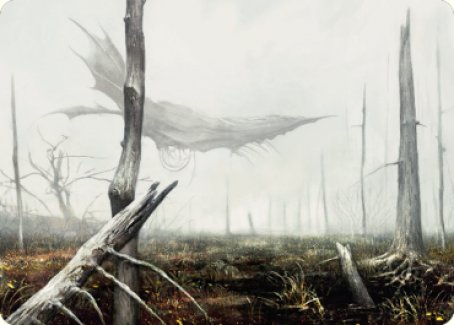 {A} Swamp Art Card [Dominaria United Art Series][ADMU 064]