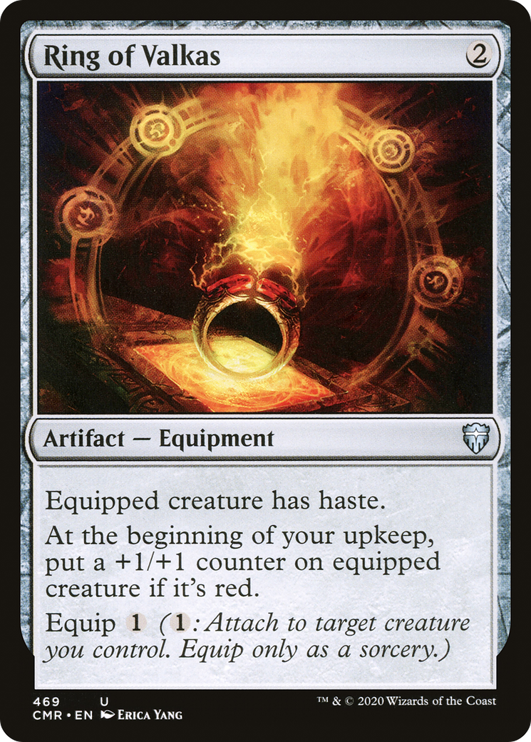 {C} Ring of Valkas [Commander Legends][CMR 469]