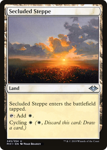 {C} Secluded Steppe [Modern Horizons][MH1 245]