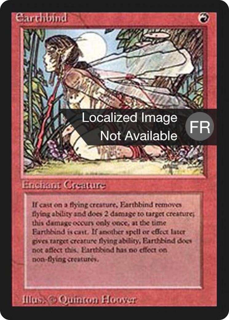{F} Earthbind [Foreign Black Border][FBB 3ED 147]