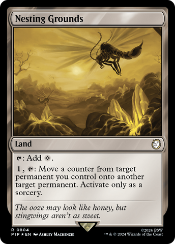 {R} Nesting Grounds (Surge Foil) [Fallout][PIP 804]