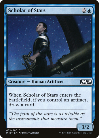 {C} Scholar of Stars [Core Set 2019][M19 071]