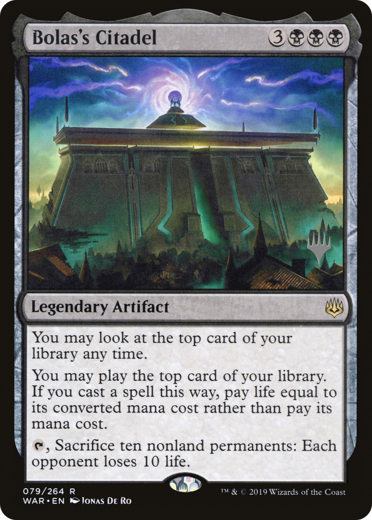 {R} Bolas's Citadel (Promo Pack) [War of the Spark Promos][PP WAR 079]