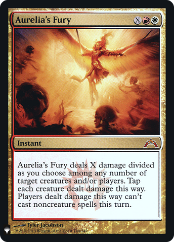 {R} Aurelia's Fury [Mystery Booster][LS GTC 144]