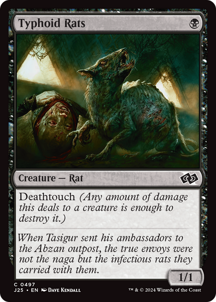 {C} Typhoid Rats [Foundations Jumpstart][J25 497]