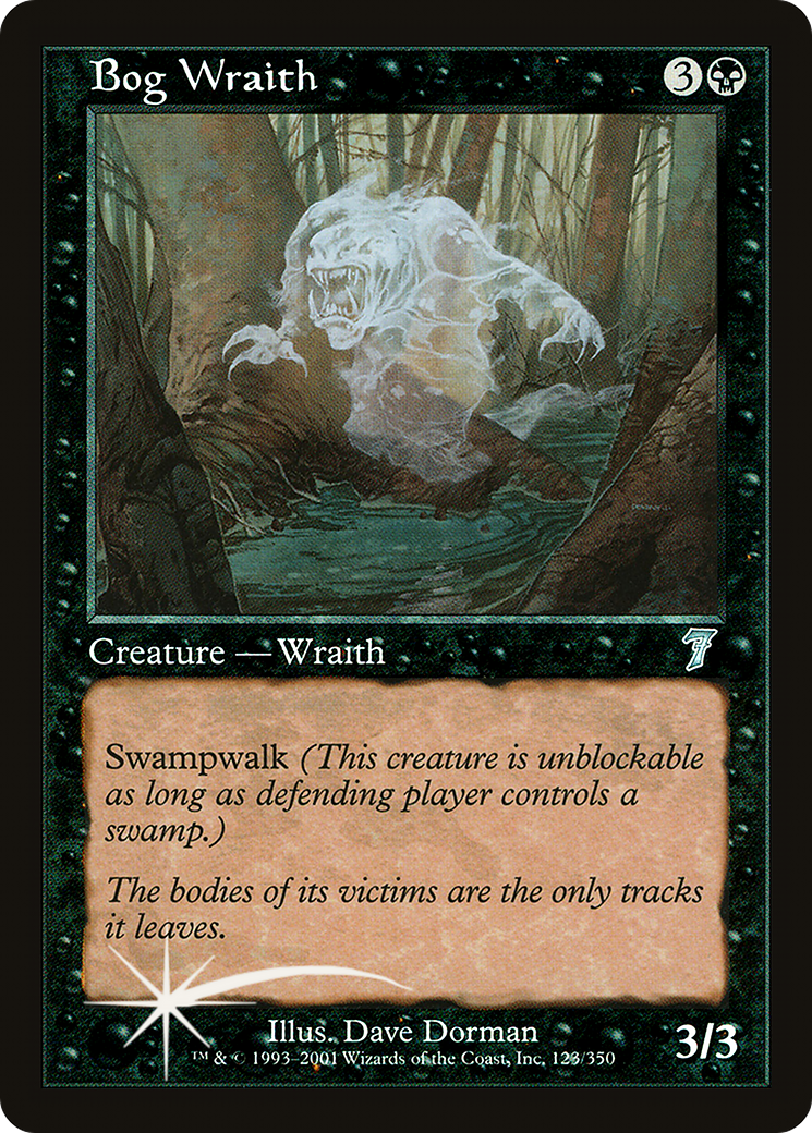 {C} Bog Wraith [Seventh Edition][7ED 123]