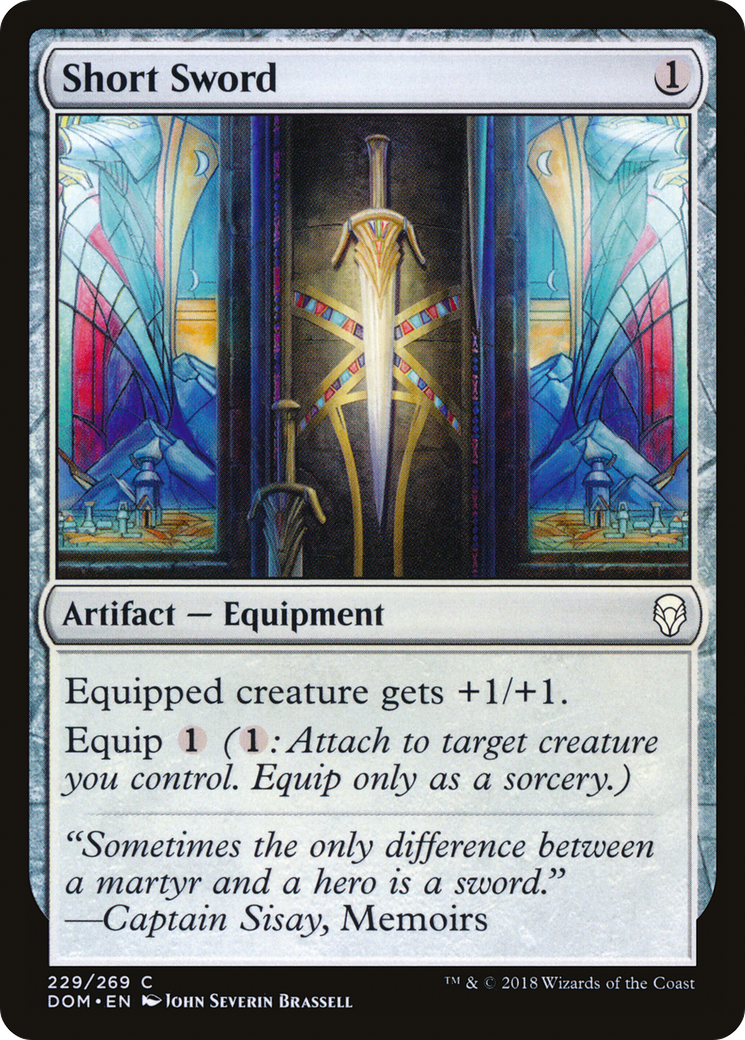 {C} Short Sword [Dominaria][DOM 229]