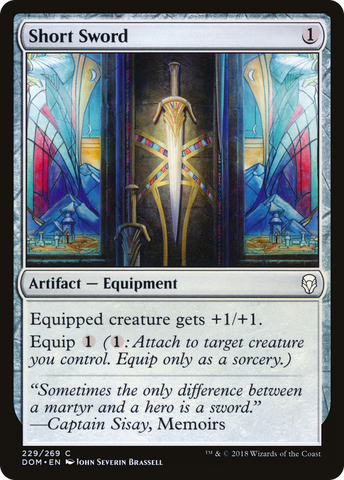 {C} Short Sword [Dominaria][DOM 229]
