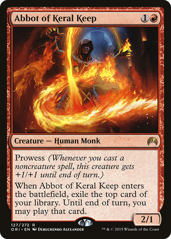 {R} Abbot of Keral Keep [Magic Origins][ORI 127]