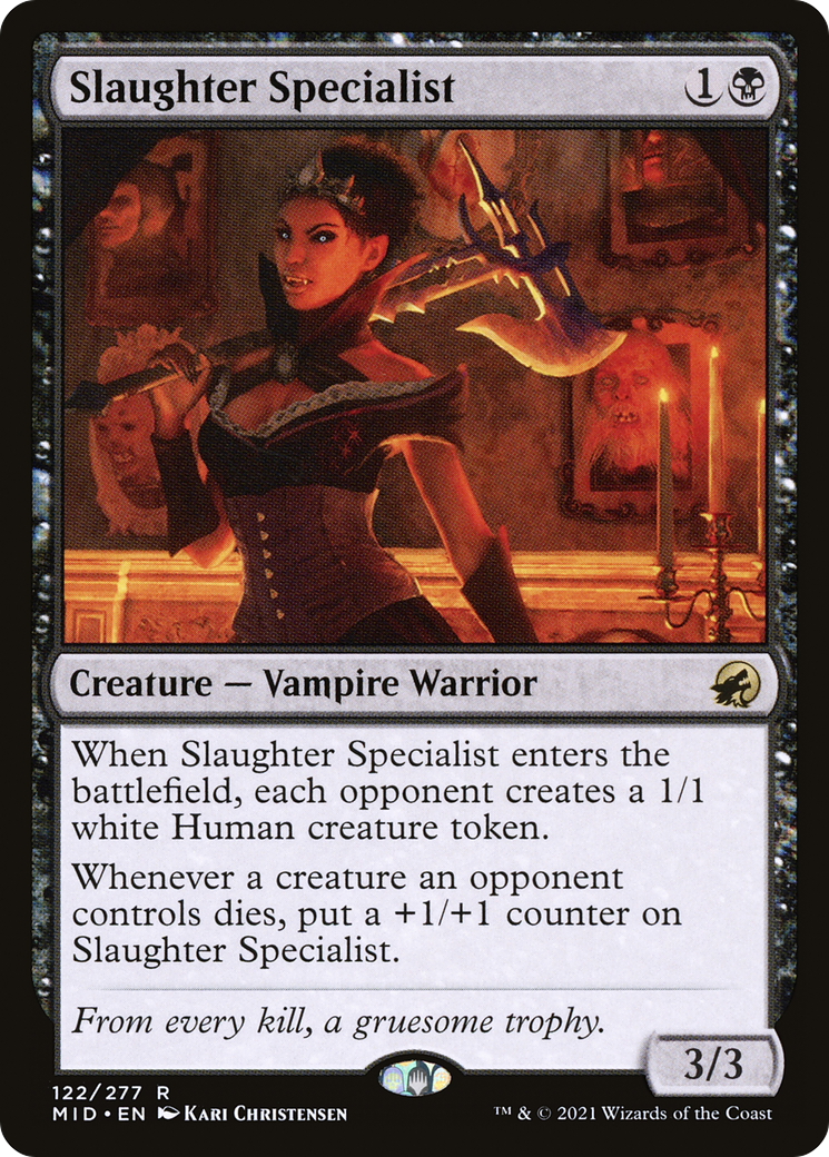 {R} Slaughter Specialist [Innistrad: Midnight Hunt][MID 122]