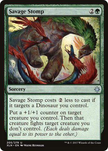 {C} Savage Stomp [Ixalan][XLN 205]