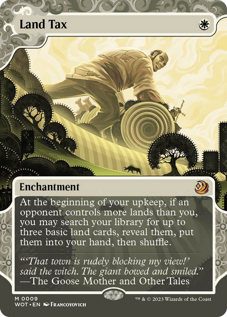 {R} Land Tax [Wilds of Eldraine: Enchanting Tales][WOT 009]