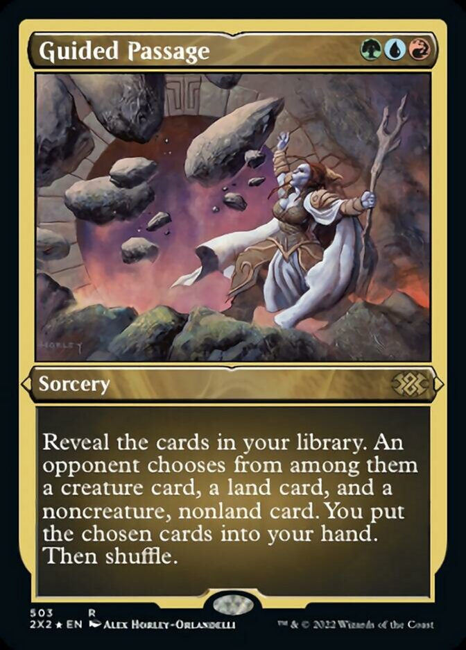 {R} Guided Passage (Foil Etched) [Double Masters 2022][2X2 503]