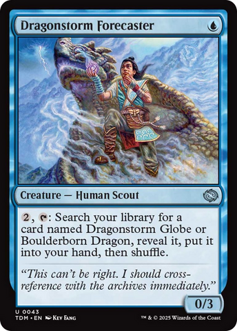 {@C} Dragonstorm Forecaster [Tarkir: Dragonstorm][TDM 043]