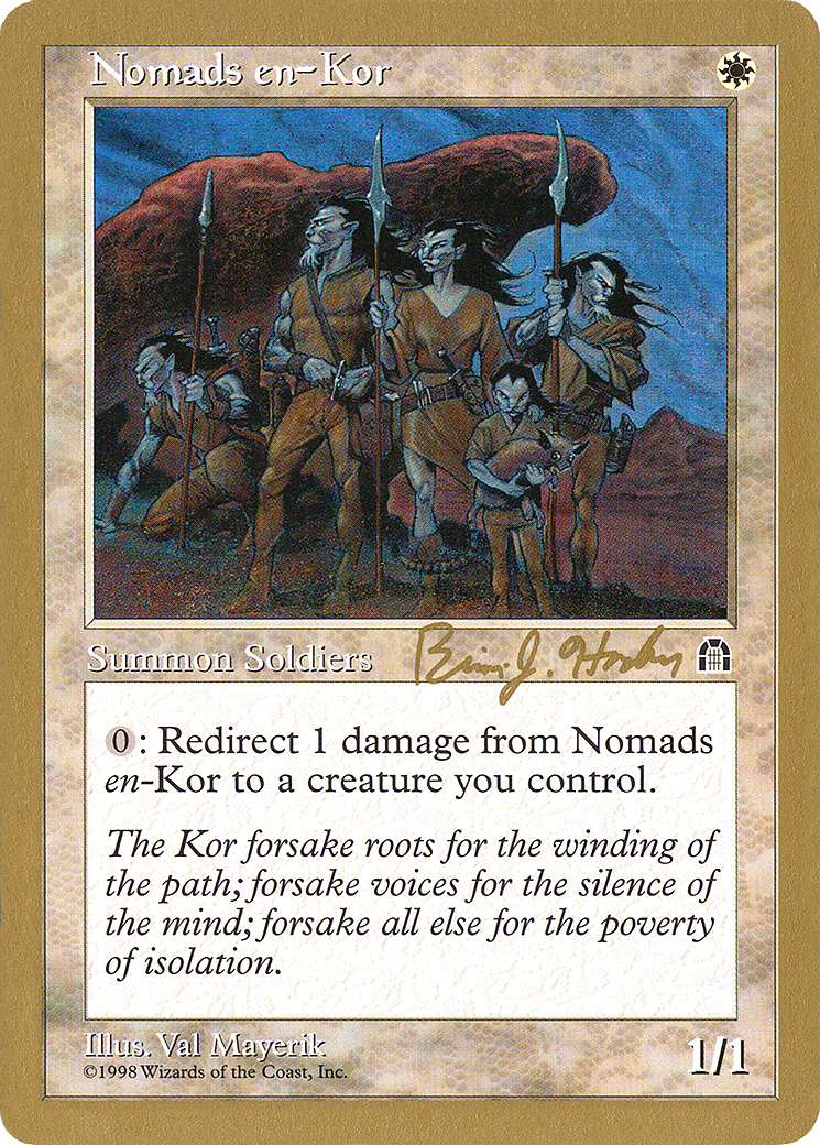 {C} Nomads en-Kor (Brian Hacker) [World Championship Decks 1998][GB WC98 BH9]