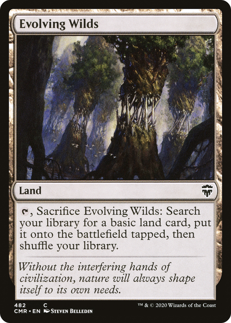 {C} Evolving Wilds [Commander Legends][CMR 482]