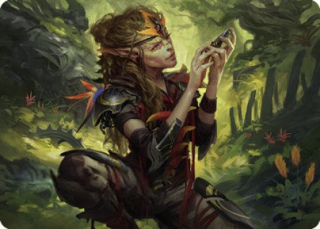 {A} Meria, Scholar of Antiquity Art Card [Dominaria United Art Series][ADMU 050]