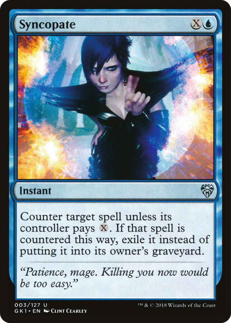{C} Syncopate [Guilds of Ravnica Guild Kit][GK1 003]