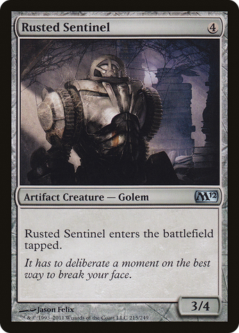 {C} Rusted Sentinel [Magic 2012][M12 215]