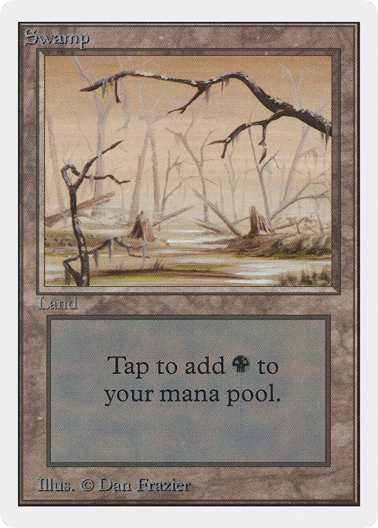 {B}[2ED 295] Swamp (295) [Unlimited Edition]