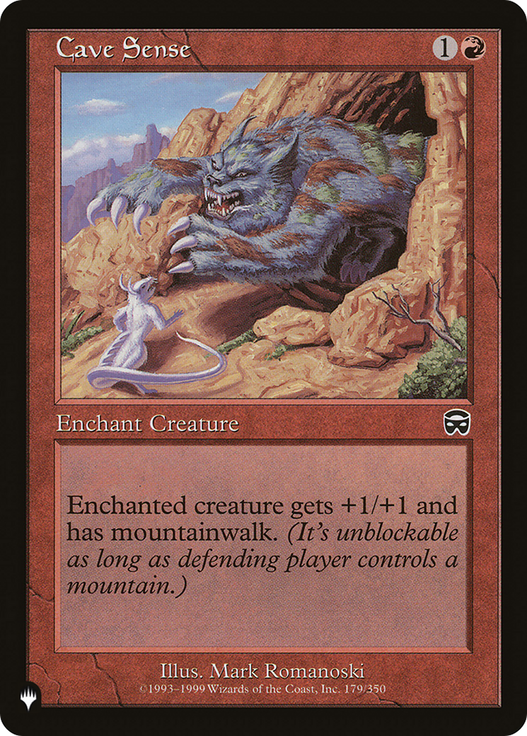 Cave Sense [LIST MMQ-179]