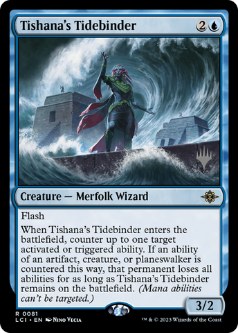 {@R} Tishana's Tidebinder (Promo Pack) [The Lost Caverns of Ixalan Promos][PP LCI 081]