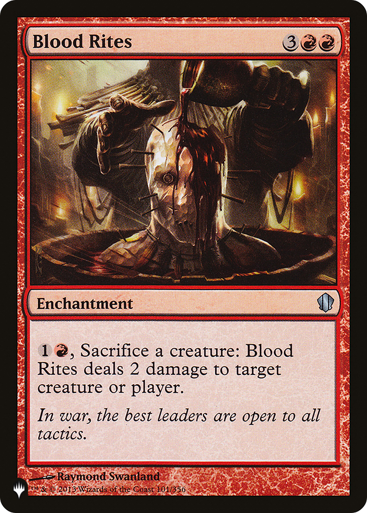 Blood Rites [LIST C13-101]