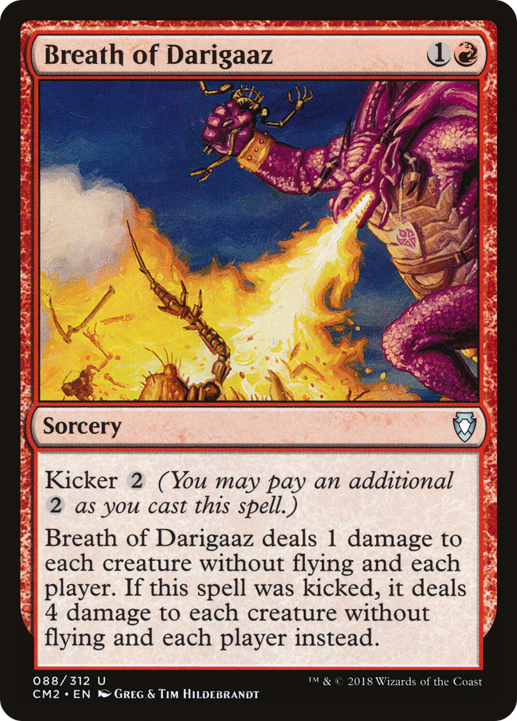 {C} Breath of Darigaaz [Commander Anthology Volume II][CM2 088]