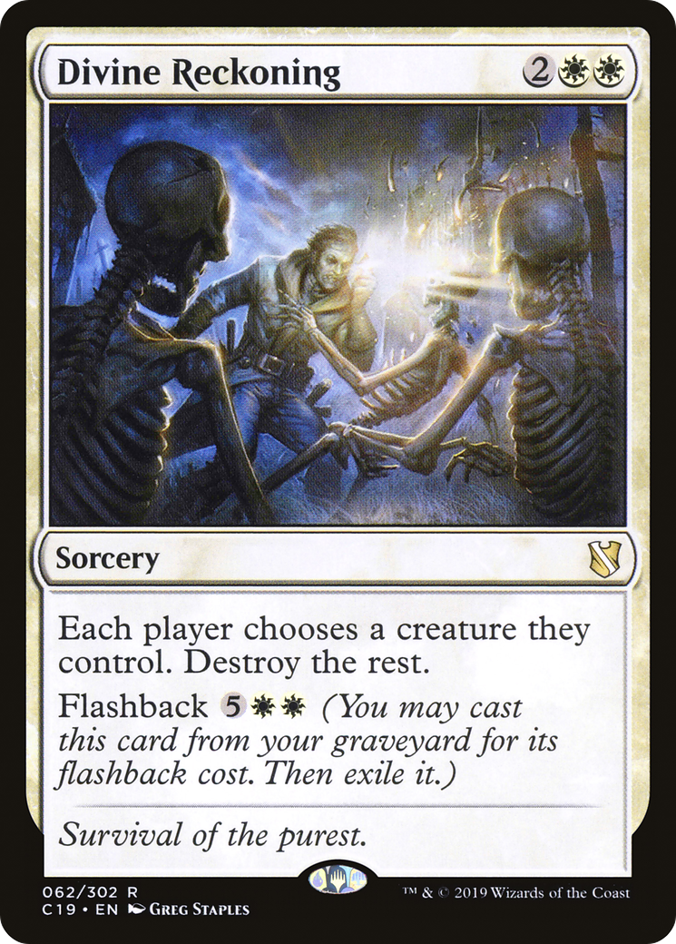 {R} Divine Reckoning [Commander 2019][C19 062]
