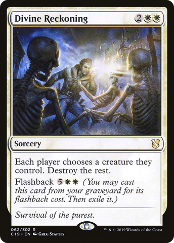 {R} Divine Reckoning [Commander 2019][C19 062]