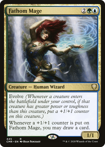 {R} Fathom Mage [Commander Legends][CMR 445]